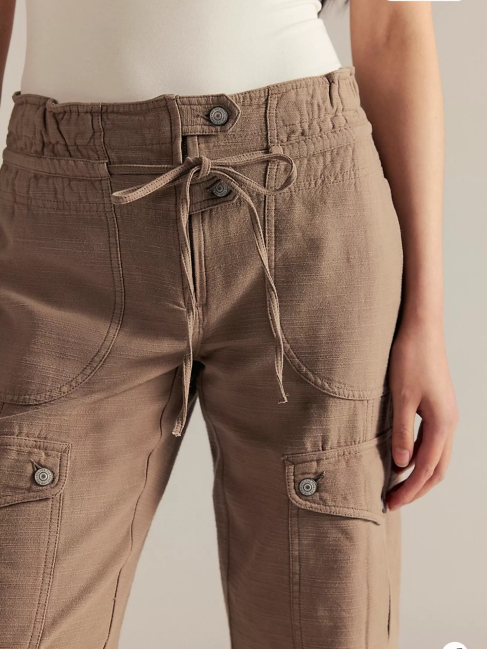 We the Free People Park Ave
Pants Dusted Cocoa - Picture 2 of 11